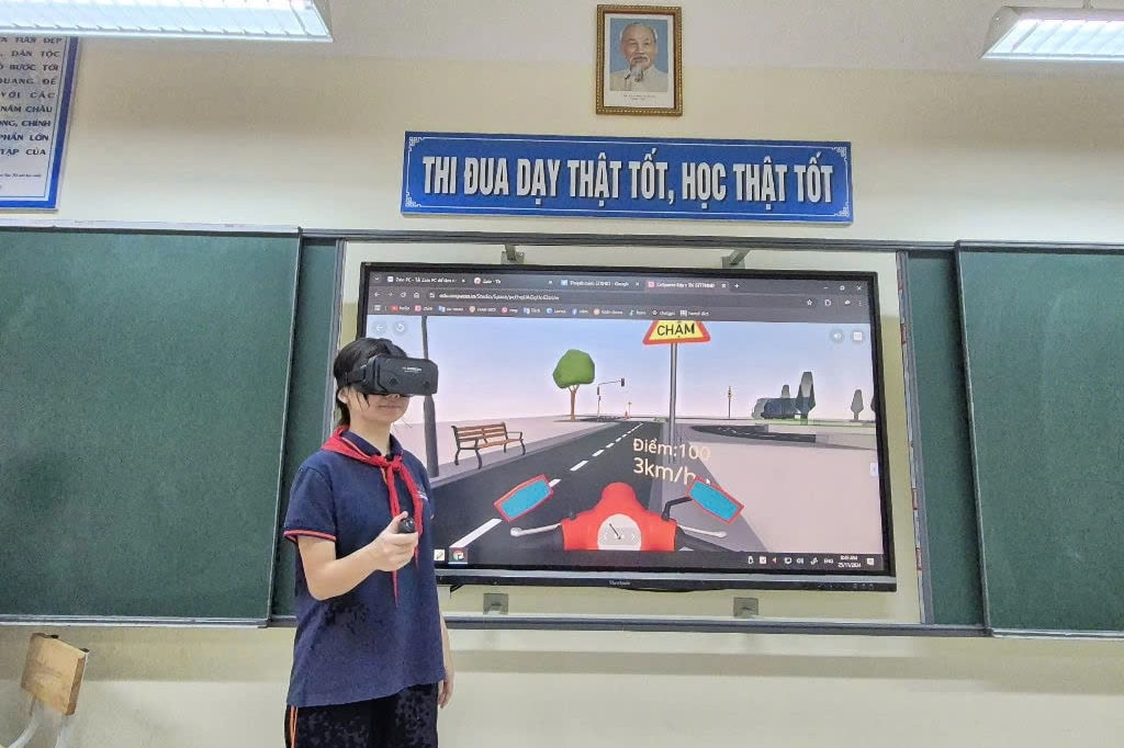 Học sinh trường THCS 