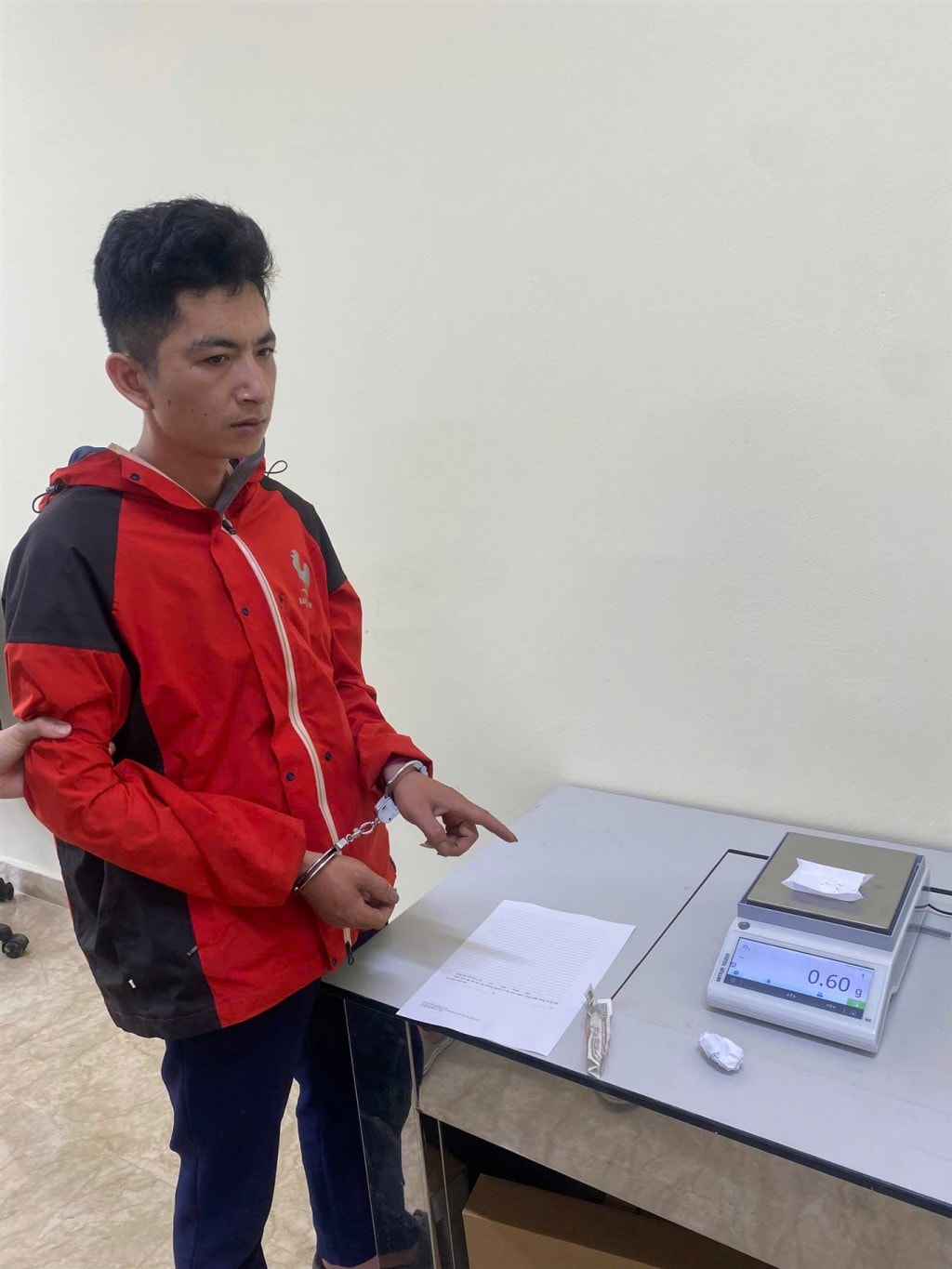 Đối tượng Đặng Văn Hợp và tang vật