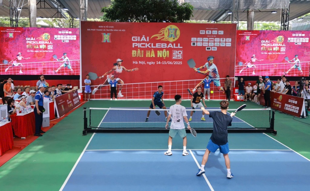 Bế mạc Giải Pickleball Đài Hà Nội 2025