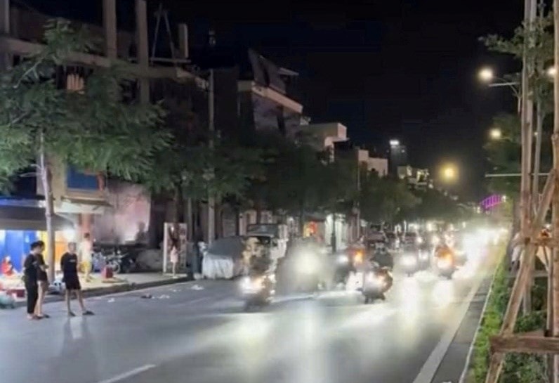 Một số đối tượng lạng lách, đánh võng, vượt đèn đỏ đi trên các tuyến đường Bùi Viện, Võ Nguyên Giáp, Hồ Sen, Tô Hiệu, Lê Hồng Phong...