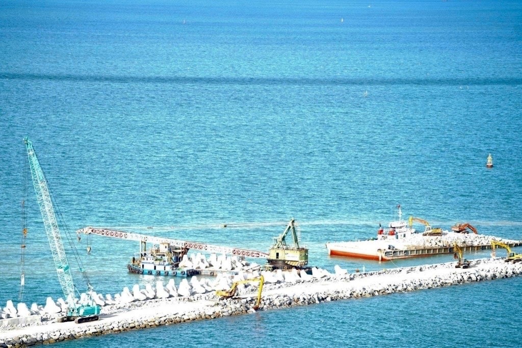 Khu thương mại tự do Đà Nẵng gắn với Cảng Liên Chiểu (Ảnh Đ.Minh)