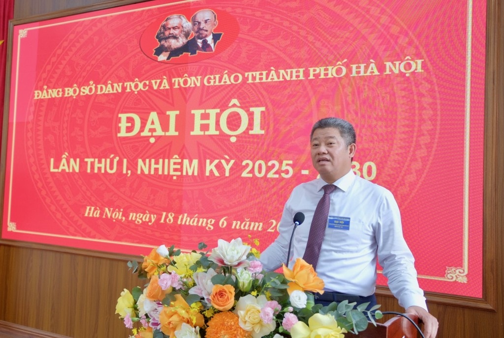Đại hội Đảng bộ Sở Dân tộc và Tôn giáo TP Hà Nội lần thứ nhất