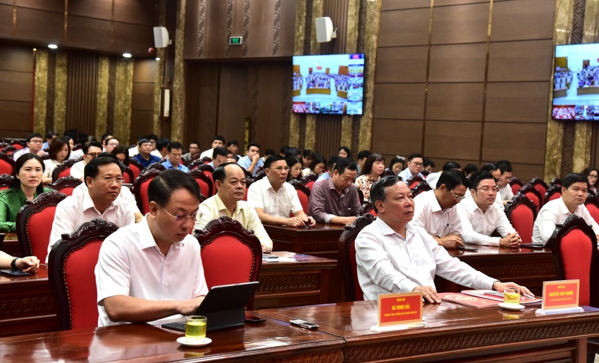 Thành ủy Hà Nội tập huấn vận hành thử nghiệp chính quyền địa phương 2 cấp