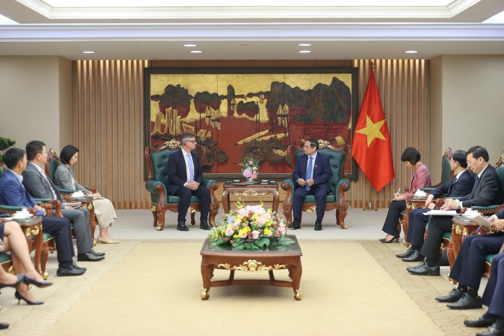 Phó Chủ tịch HP nhấn mạnh Việt Nam là thị trường quan trọng mà HP tin tưởng sẽ đạt thành công - Ảnh: VGP/Nhật Bắc