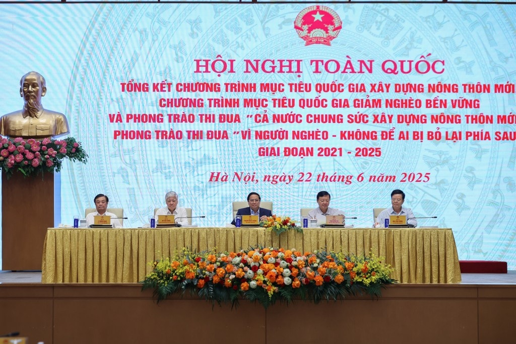 Thủ tướng Chính phủ Phạm Minh Chính chủ trì Hội nghị - Ảnh: VGP/Nhật Bắc