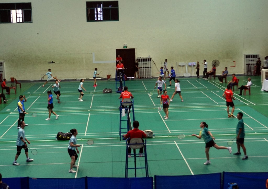 Môn Cầu lông có 22 bộ huy chương được trao ở 5 nội dung và 6 nhóm tuổi khác nhau.