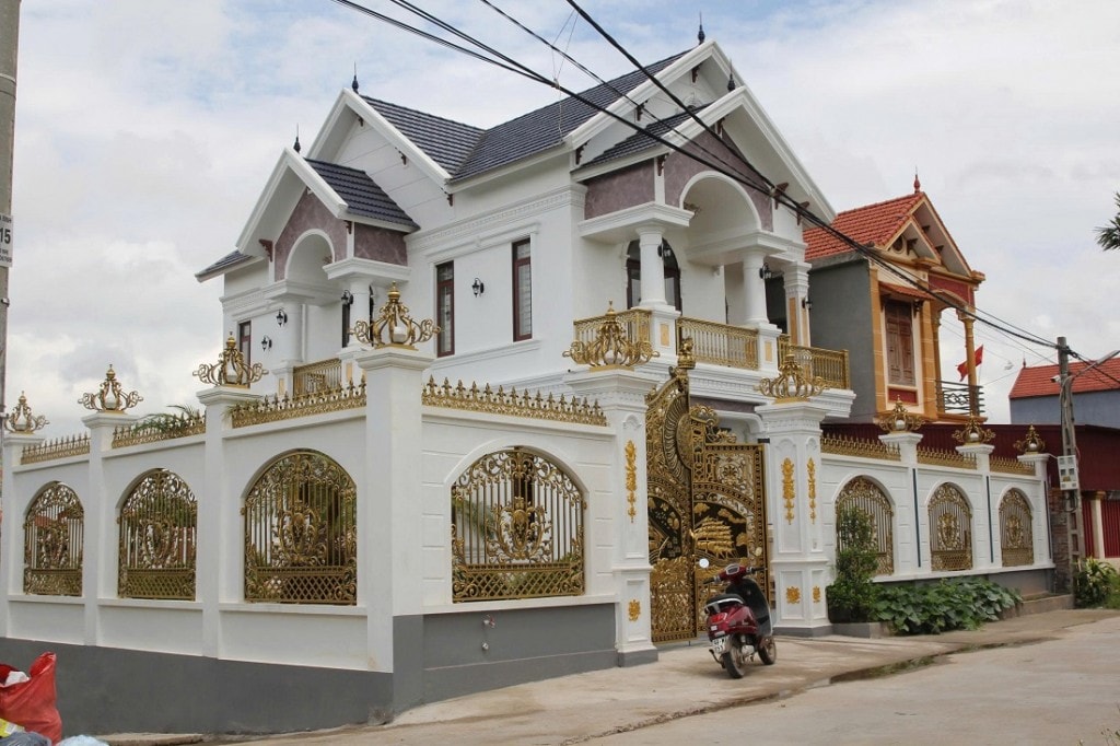 Căn nhà của một trong những đối tượng cầm đầu băng nhóm lừa đảo tại tỉnh Bắc Ninh Căn nhà của một trong những đối tượng cầm đầu băng nhóm lừa đảo tại tỉnh Bắc Ninh