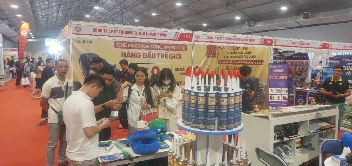 Đa dạng sản phẩm tại Triển lãm Vietbuil 2025