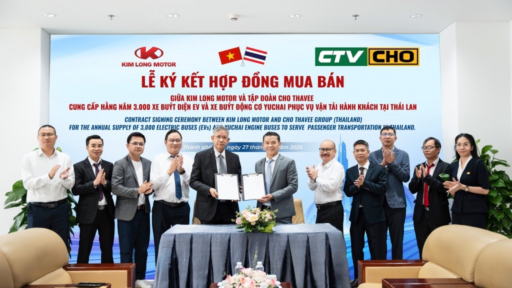 Công ty Cổ phần Huế Kim Long Motor và Tập đoàn Cho Thavee (Thái Lan) chính thức ký kết hợp đồng Công ty Cổ phần Huế Kim Long Motor và Tập đoàn Cho Thavee (Thái Lan) chính thức ký kết hợp đồng