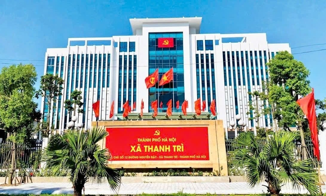Xã Thanh Trì mới trang trí, chuẩn bị sẵn sàng cho ngày vận hành chính quyền địa phương hai cấp. Ảnh: Thanh Hồng Xã Thanh Trì mới trang trí, chuẩn bị sẵn sàng cho ngày vận hành chính quyền địa phương hai cấp. Ảnh: Thanh Hồng