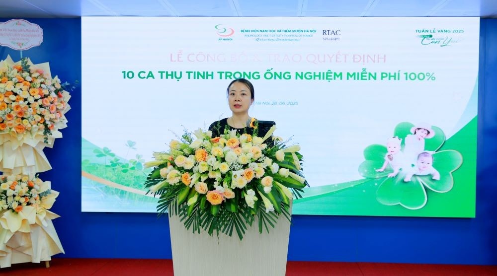 Lan tỏa những giá trị hạnh phúc cho các cặp vợ chồng hiếm muộn khó khăn