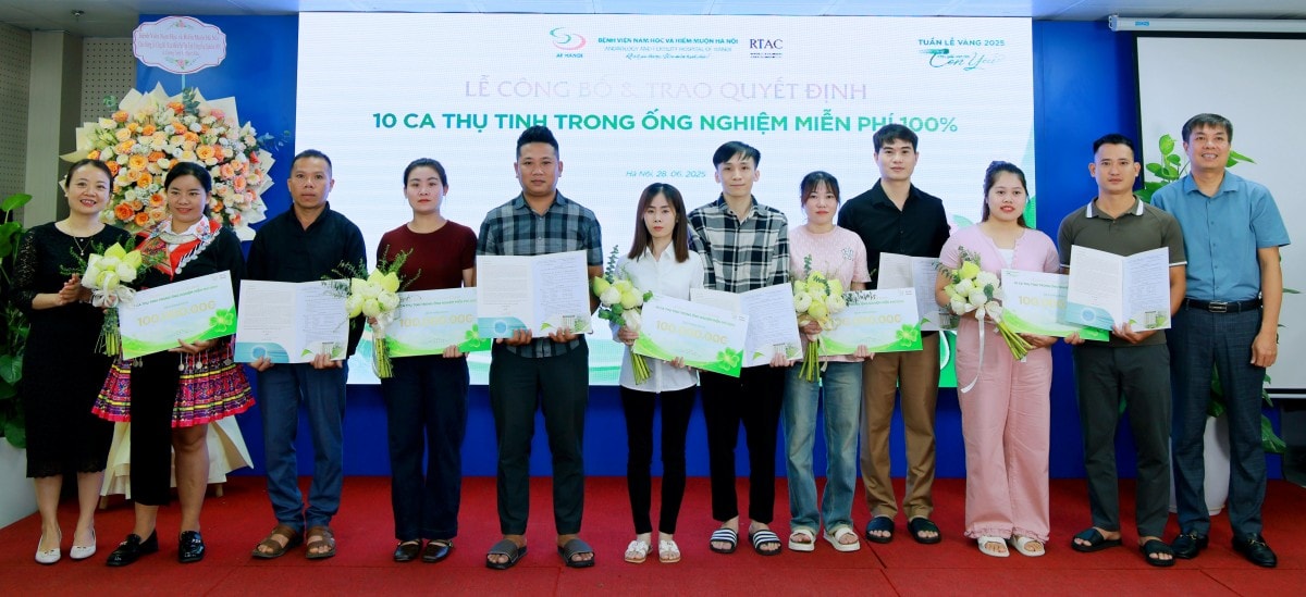 Lan tỏa những giá trị hạnh phúc cho các cặp vợ chồng hiếm muộn khó khăn