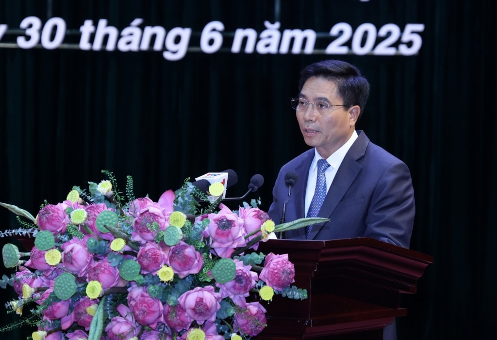 Bí thư Tỉnh ủy Thanh Hóa Nguyễn Doãn Anh: Ngay sau ngày 30/6, bộ máy chính quyền địa phương 2 cấp mới của tỉnh Thanh Hóa sẽ đi vào hoạt động với tinh thần khẩn trương, tích cực, đồng bộ, thông suốt và hiệu quả ngay - Ảnh: VGP/Đức Tuân