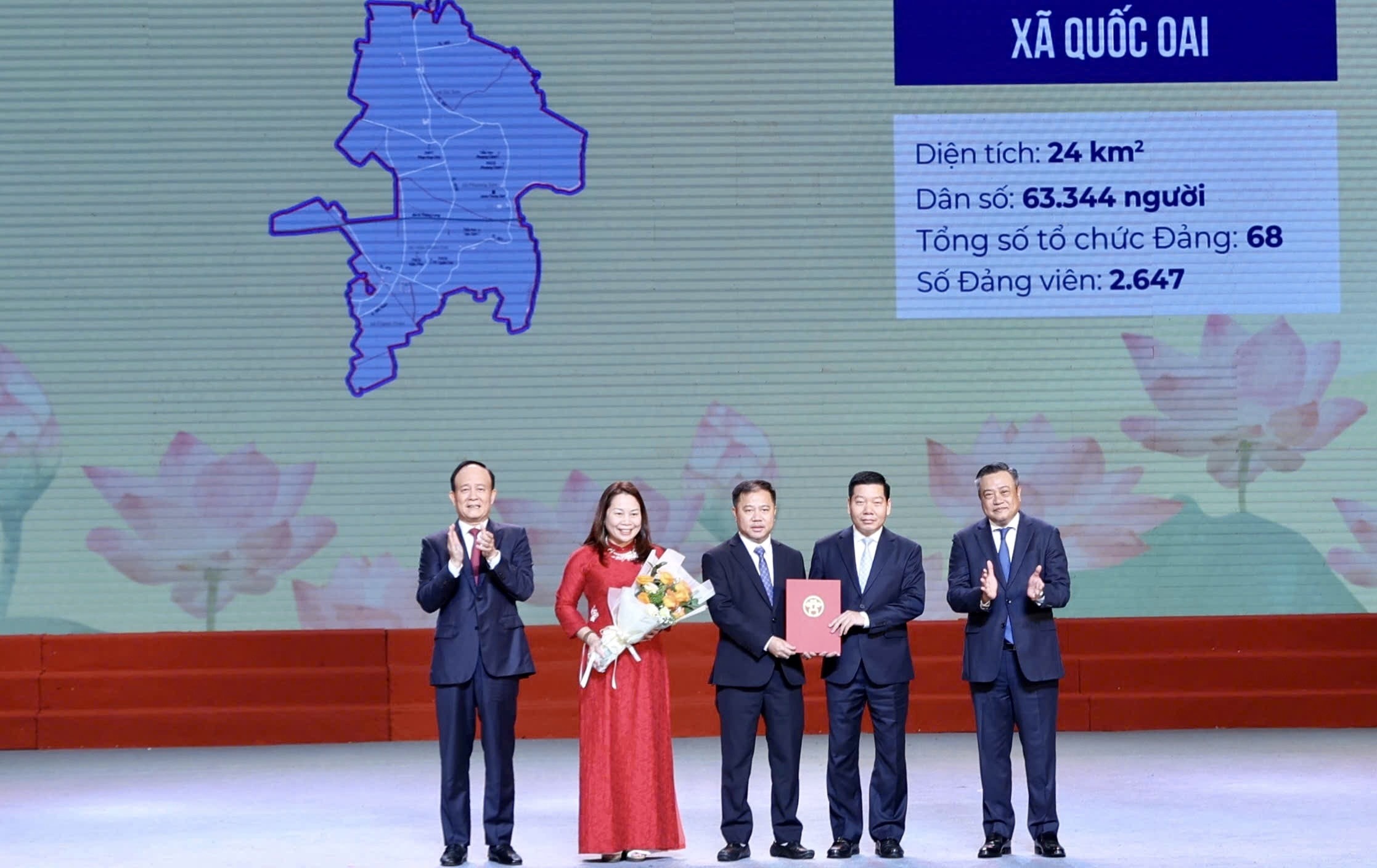 Hà Nội long trọng tổ chức Lễ công bố sắp xếp đơn vị hành chính