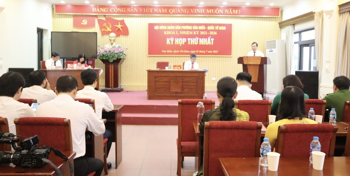 Kỳ họp thứ nhất HĐND các xã, phường diễn ra đúng quy định, bảo đảm chất lượng