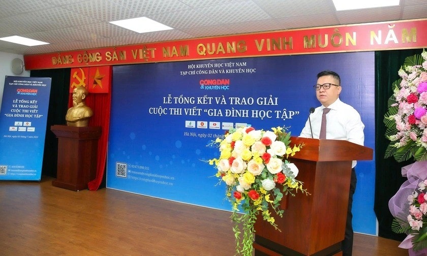 16 tác giả đoạt giải cuộc thi viết Gia đình học tập