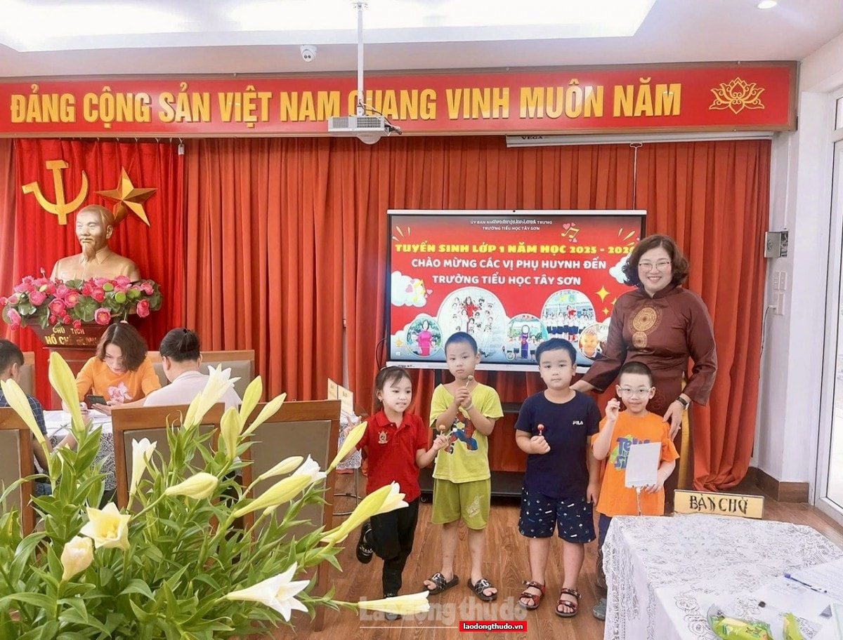 Hà Nội: Tối ưu hóa thủ tục đăng ký tuyển sinh lớp 1 cho năm học 2025 - 2026