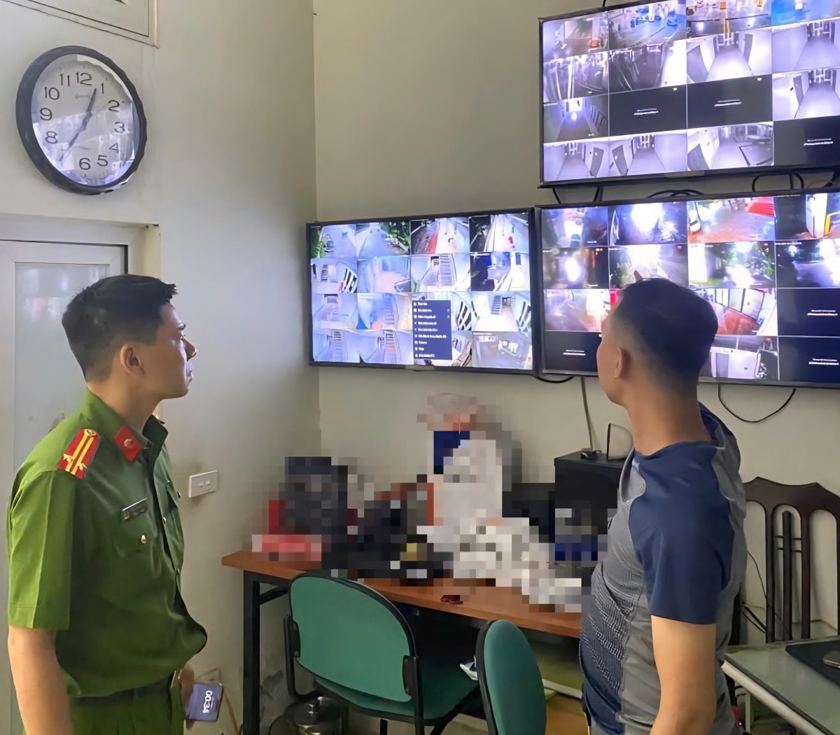 Duy trì bảo đảm an nihh trật tự, trật tự đô thị sau sáp nhập địa giới hành chính