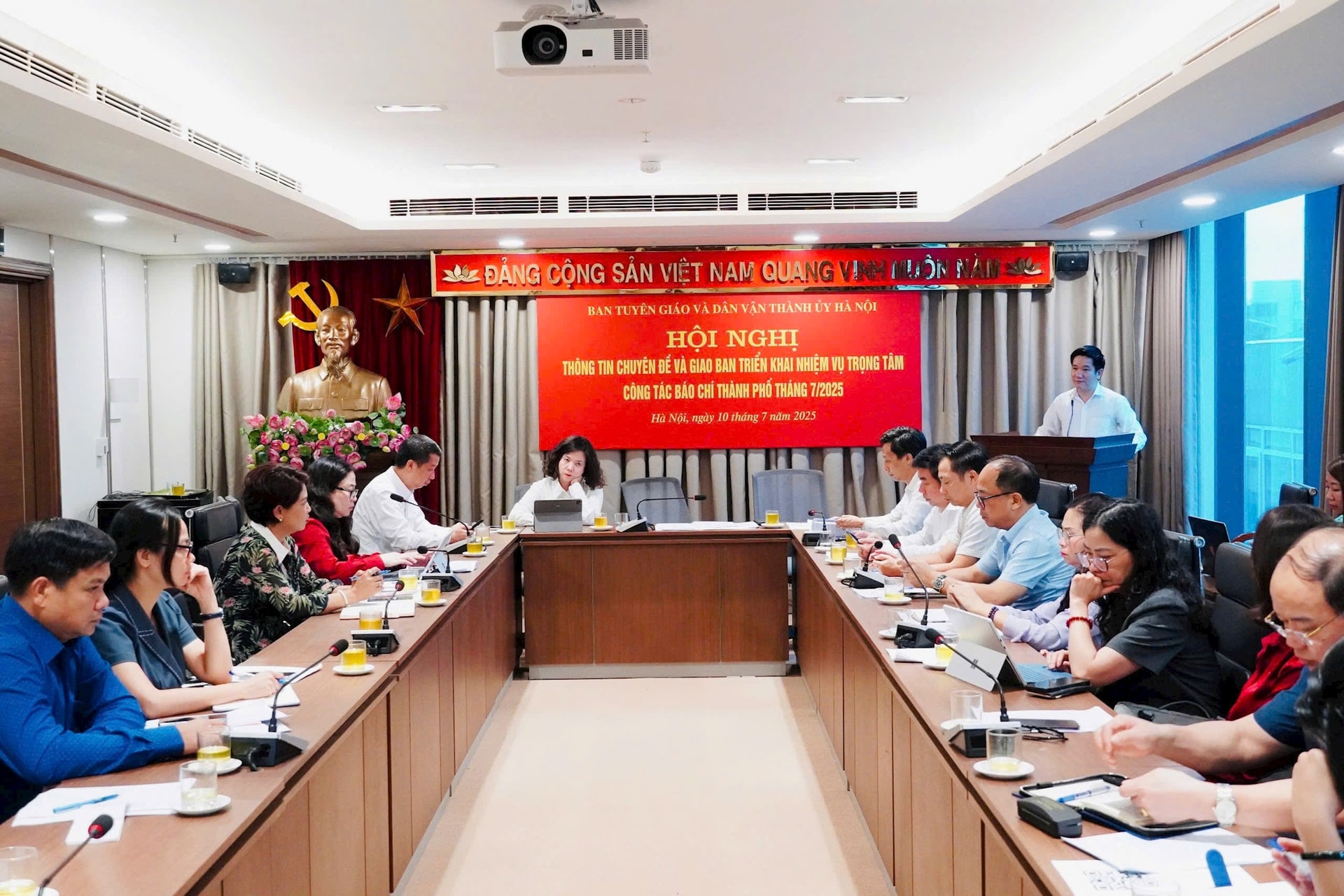 Báo chí Hà Nội đã góp phần tích cực vào những thành tích chung của Thủ đô. Ảnh: Hiền Lương