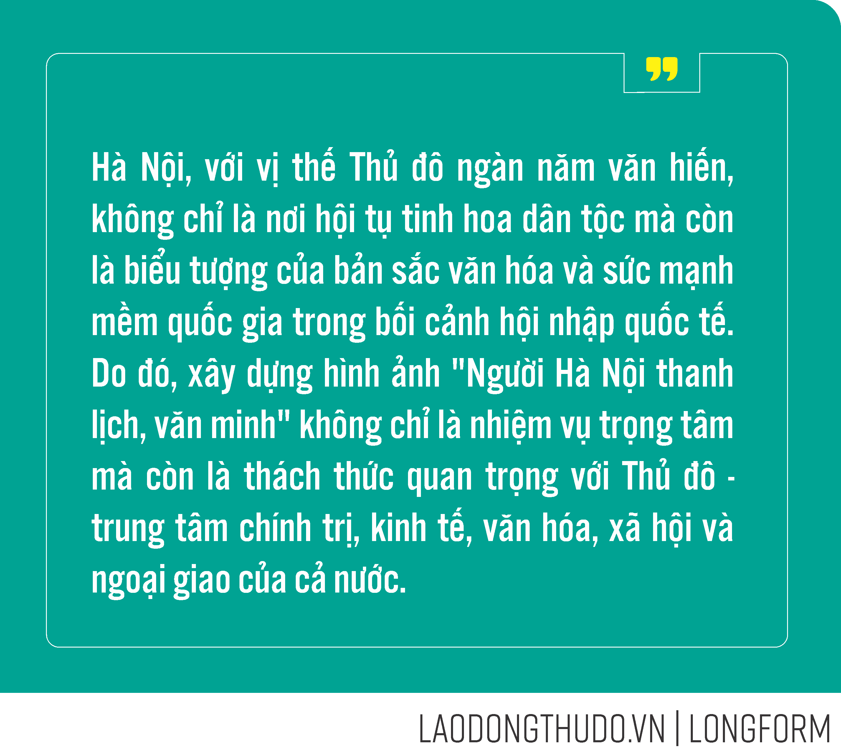 Kỳ 1: Bản lĩnh văn hóa trong dòng chảy hiện đại