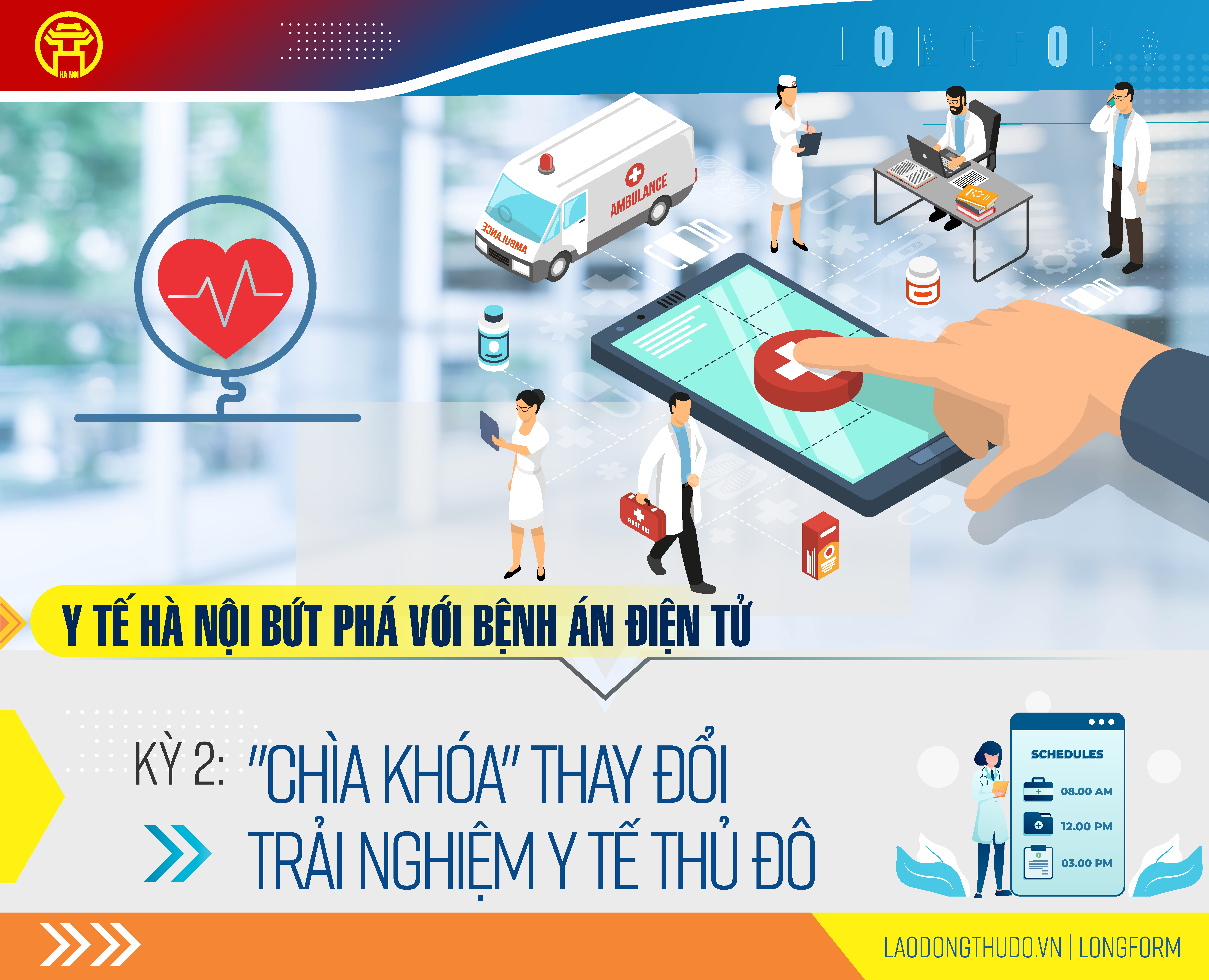 Kỳ 2: Chìa khóa thay đổi trải nghiệm y tế Thủ đô