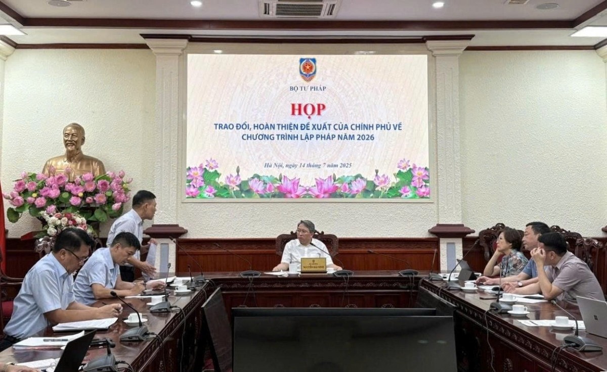 Hoàn thiện Đề xuất của Chính phủ về Chương trình lập pháp năm 2026
