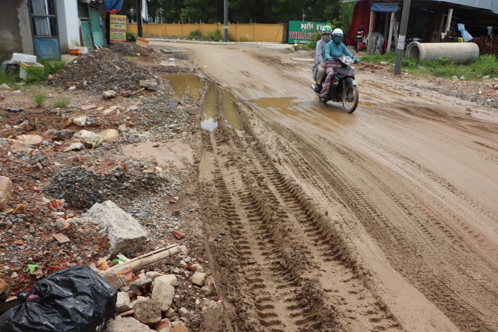 Tuyến đường Nam Cao nối dài được chia làm hai tuyến với tổng chiều dài 4,5km (Ảnh Đ.Minh)