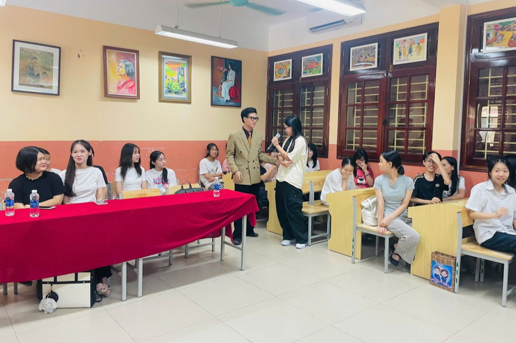 Các em thiếu nhi được trang bị nhiều kiến thức Các em thiếu nhi được trang bị nhiều kiến thức