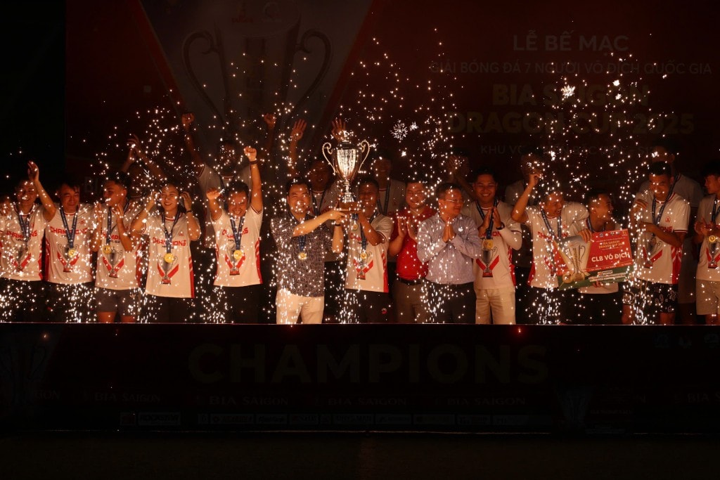 Thiên Khôi FC vô địch khu vực miền Bắc với thành tích bất bại