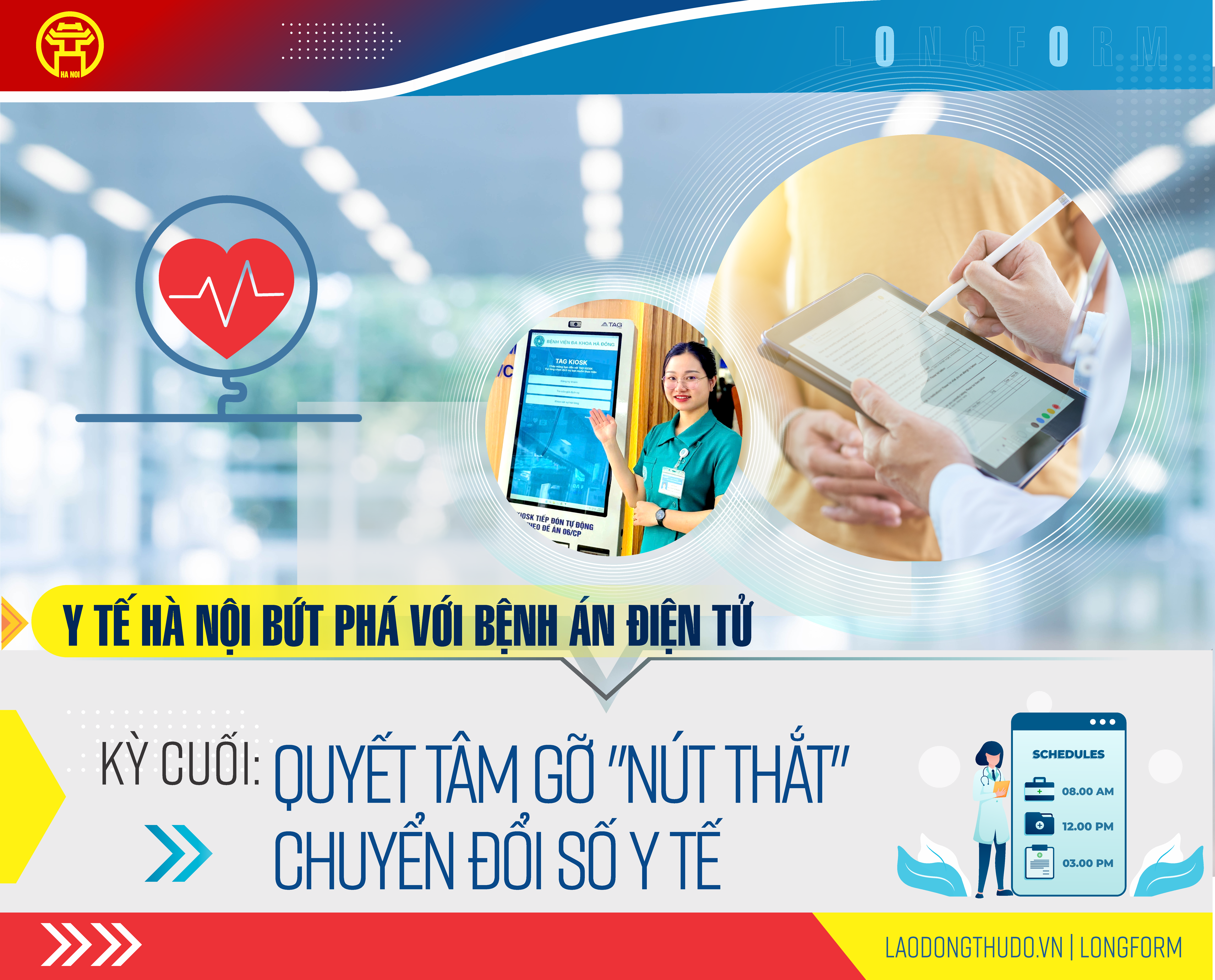 Kỳ cuối: Quyết tâm gỡ nút thắt chuyển đổi số y tế