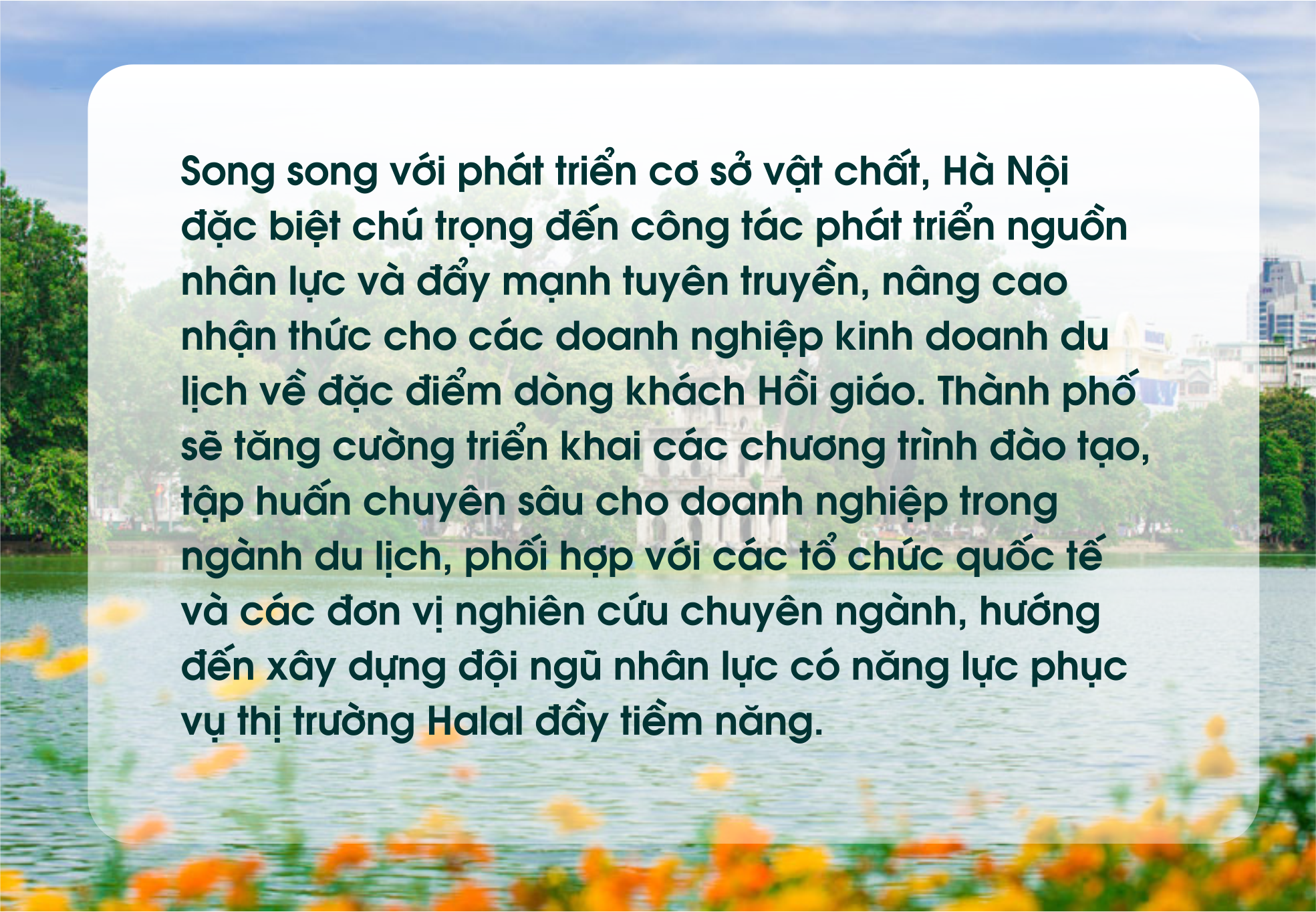 Du lịch Hà Nội hướng tới thị trường tỷ đô Halal
