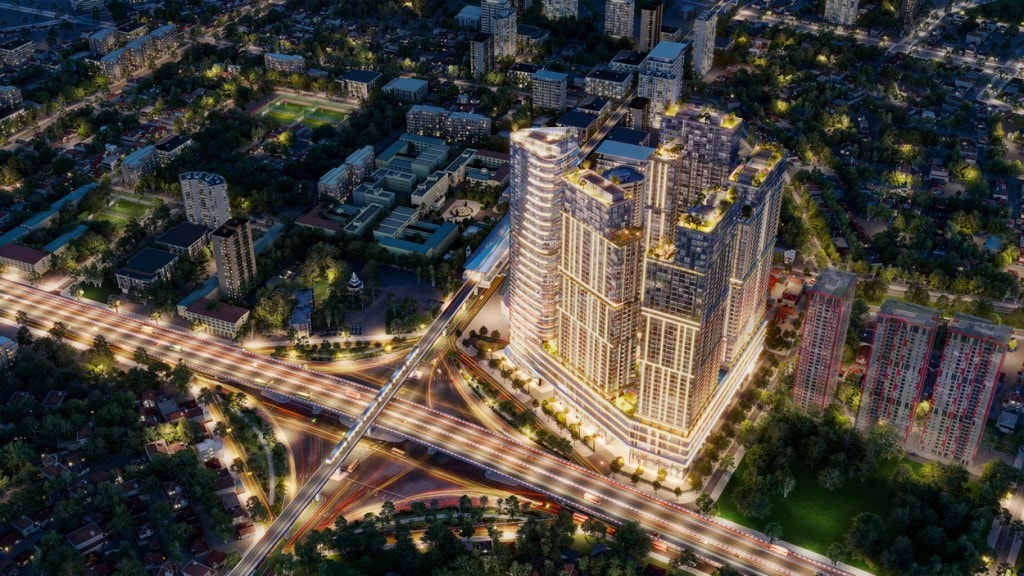 Sun Feliza Suites tọa lạc tại tâm điểm giao thoa hạ tầng, giao thông và tiện ích của Thủ đô. (Ảnh: Sun Property)