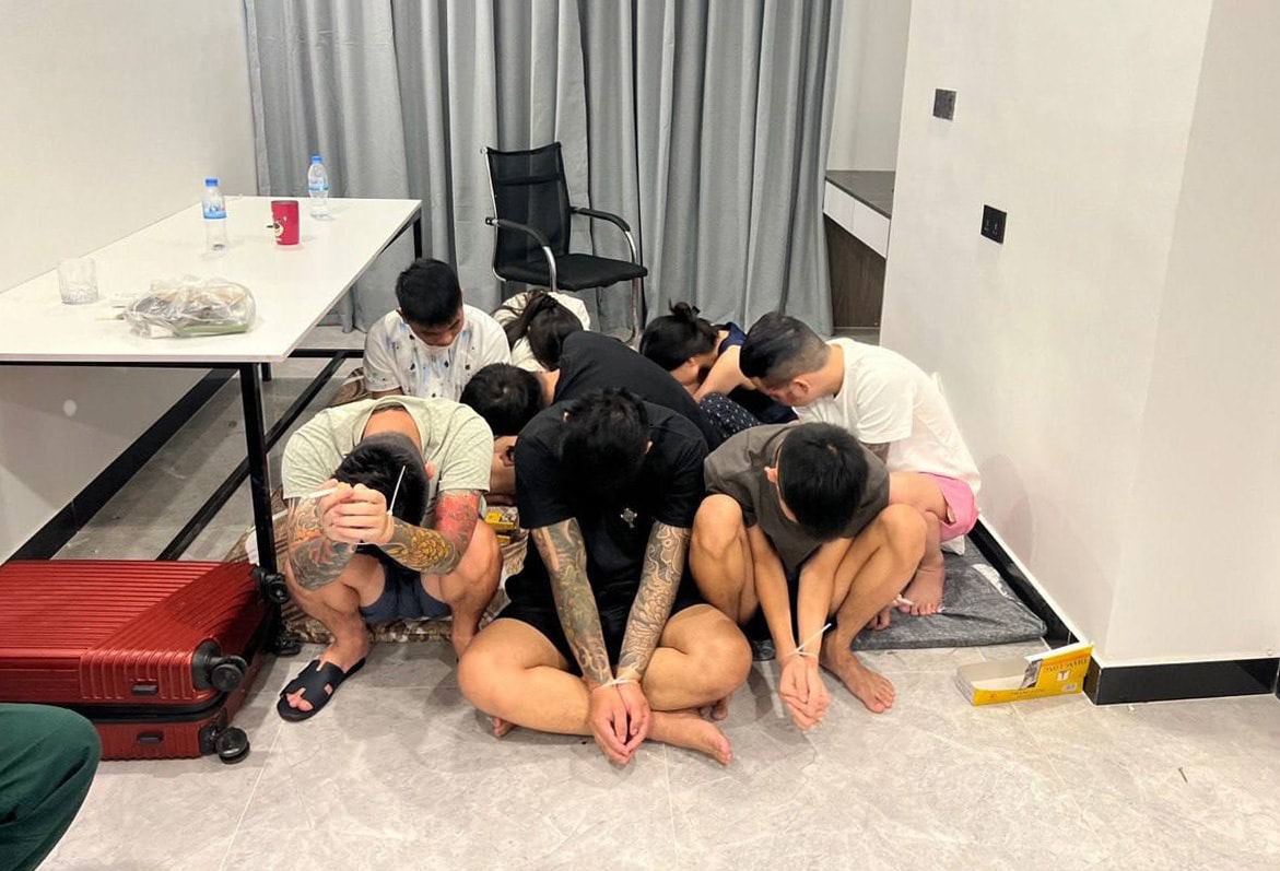 Đa số những người bị bắt là công dân nước ngoài. Ảnh: Cambodianess