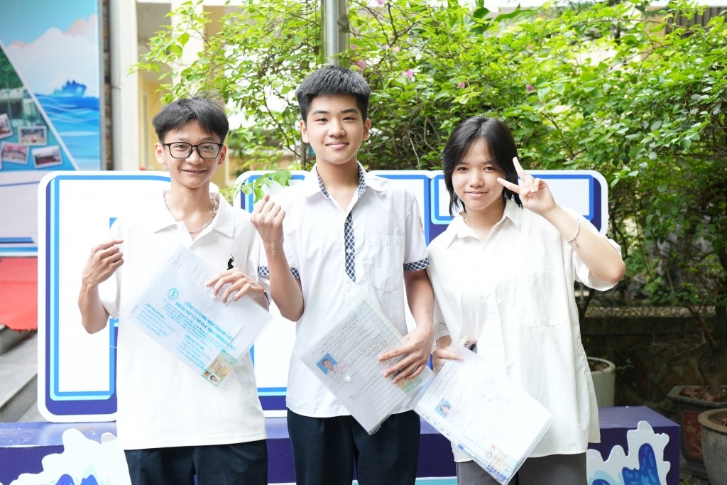 Thí sinh tham dự kỳ thi vào lớp 10 của Hà Nội năm học 2025 - 2026