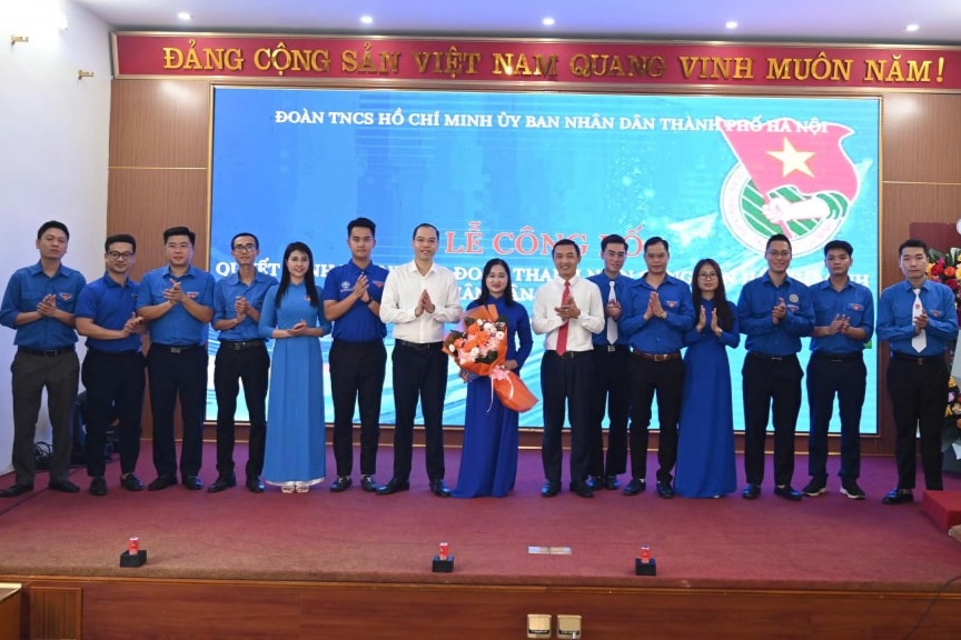 Ban Chấp hành Đoàn Thanh niên UBND thành phố Hà Nội ra mắt tại hội nghị 