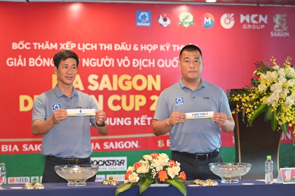 Bốc thăm chia bảng VCK giải bóng đá 7 người Vô địch quốc gia 2025 