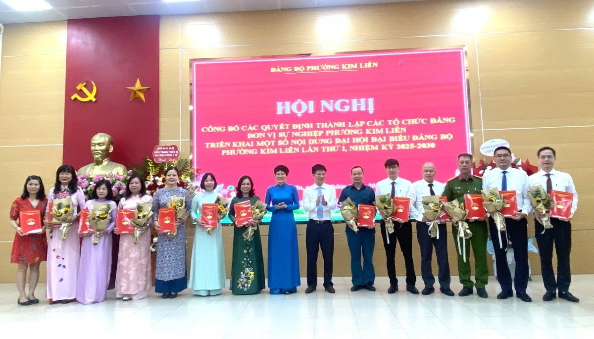 Phường Kim Liên: Chuẩn bị kỹ lưỡng cho Đại hội đại biểu Đảng bộ lần thứ I
