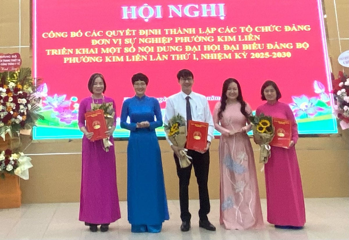 Phường Kim Liên: Chuẩn bị kỹ lưỡng cho Đại hội đại biểu Đảng bộ lần thứ I