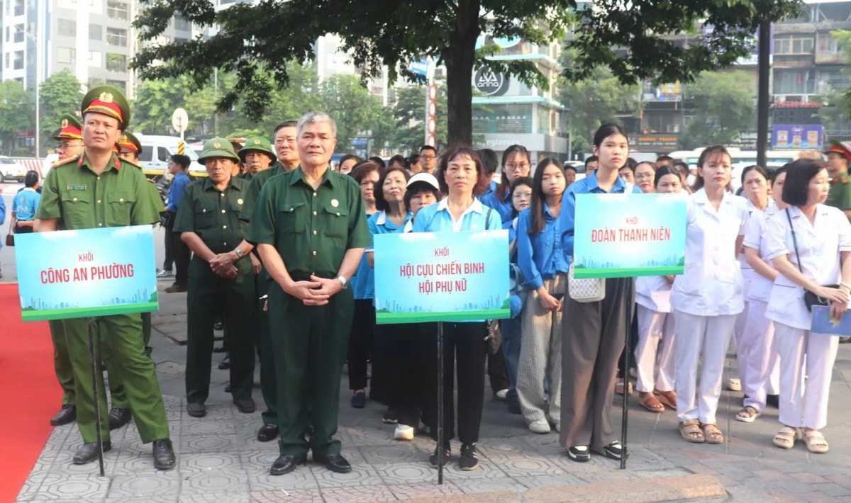 Hà Nội đồng loạt ra quân vì đô thị văn minh, sạch đẹp