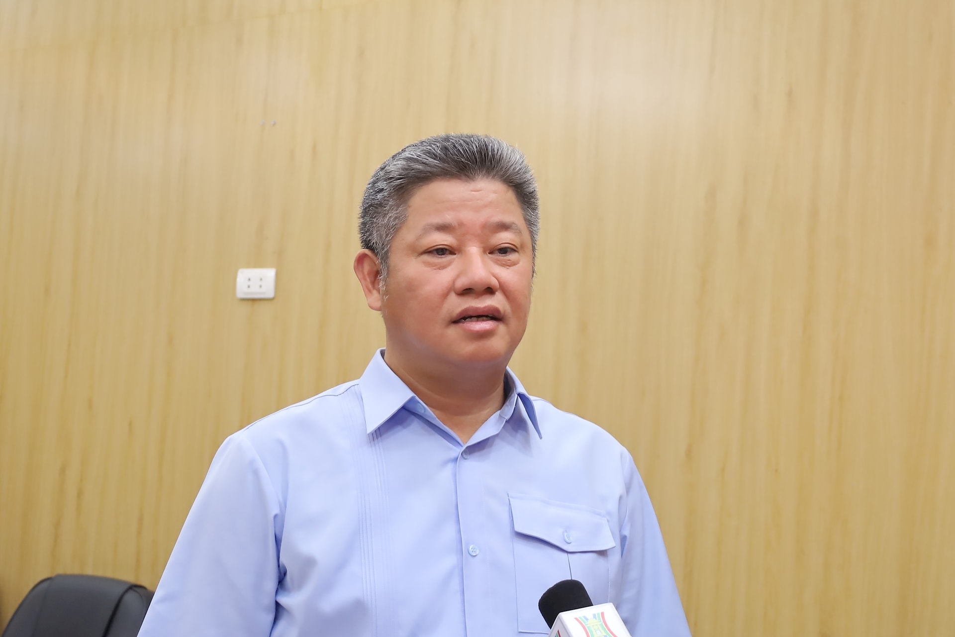 Vice-président du Comité populaire de Hanoï, Nguyen Manh Quyen. Photo : Kim Nhue