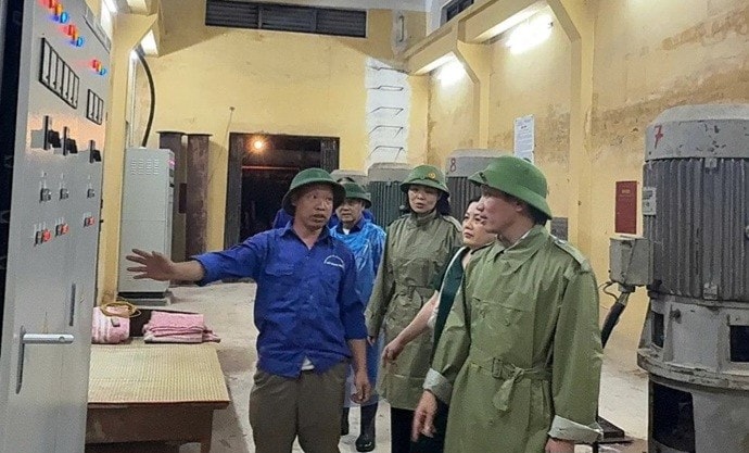 Bí thư xã Vân Đình: Tuyệt đối không chủ quan, lơ là trong công tác phòng chống bão
