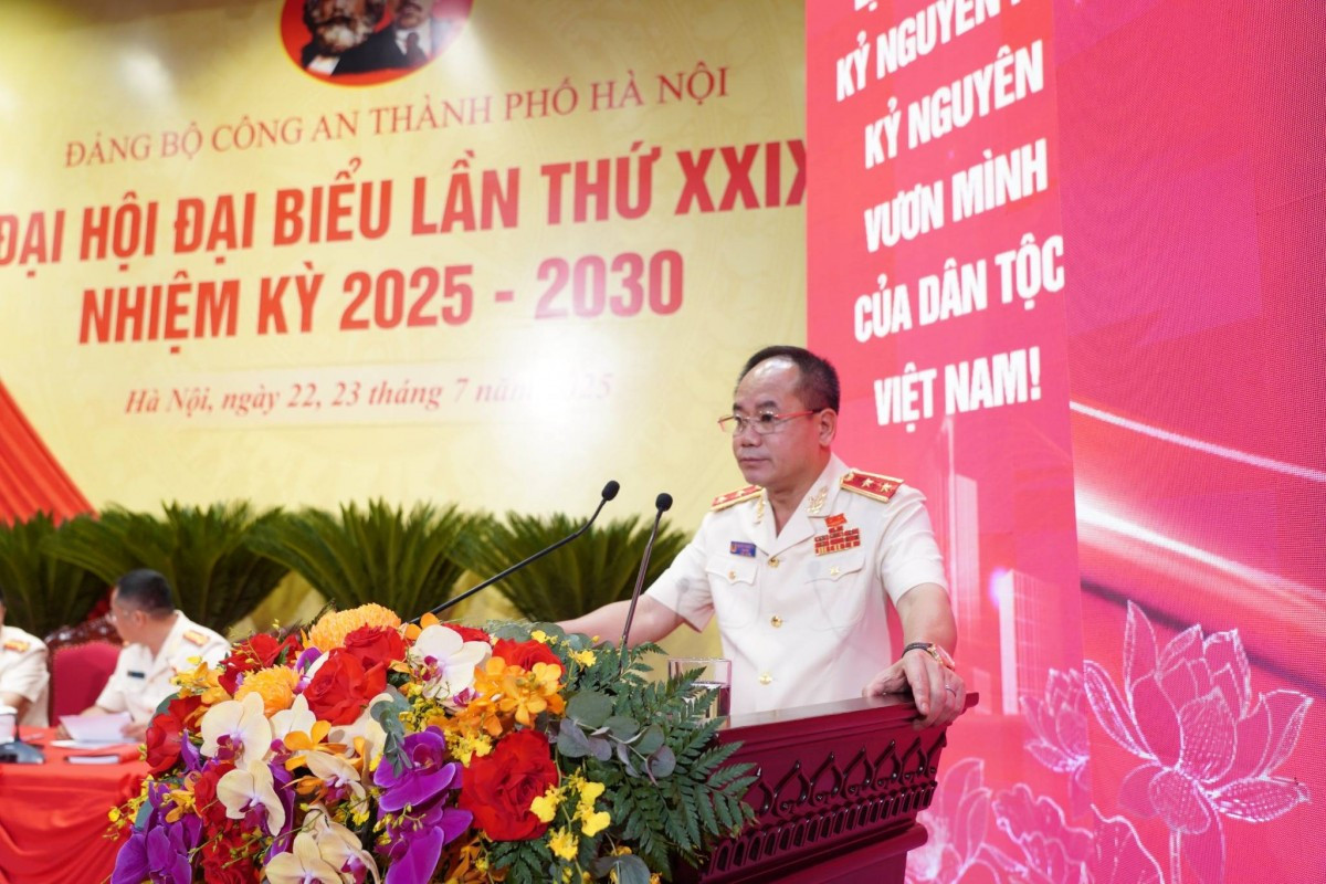 Sẵn sàng cho Đại hội đại biểu Đảng bộ Công an thành phố lần thứ XXIX, nhiệm kỳ 2025–2030