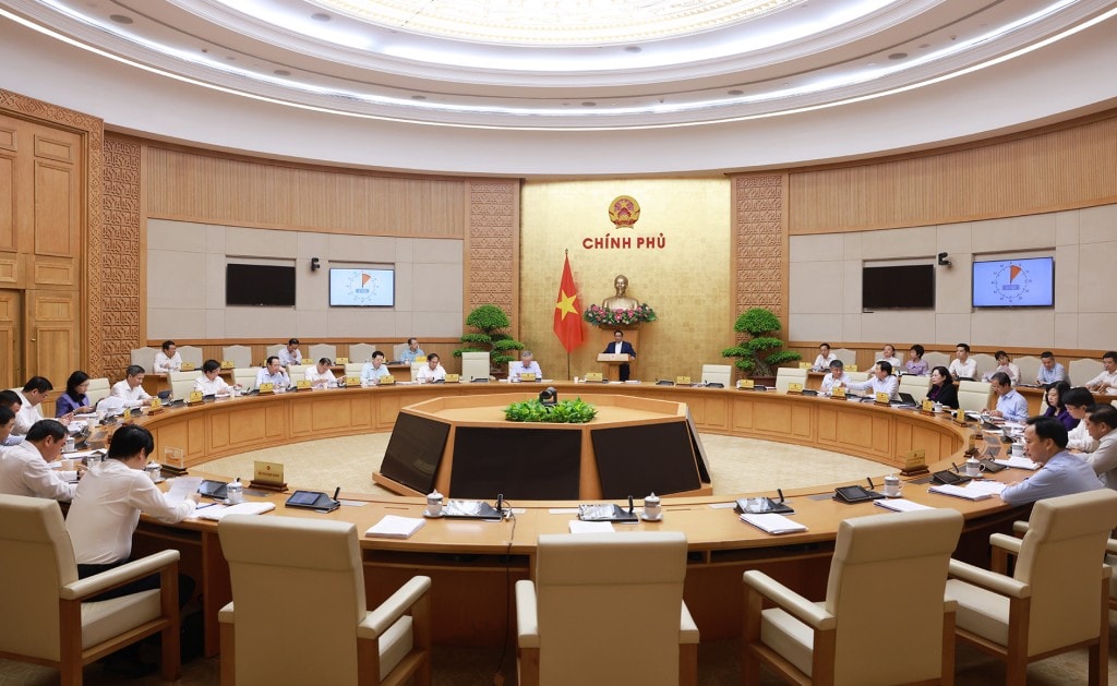 Thủ tướng Phạm Minh Chính chủ trì Phiên họp Chính phủ chuyên đề xây dựng pháp luật tháng 7 năm 2025 - Ảnh: VGP/Nhật Bắc Thủ tướng Phạm Minh Chính chủ trì Phiên họp Chính phủ chuyên đề xây dựng pháp luật tháng 7 năm 2025 - Ảnh: VGP/Nhật Bắc