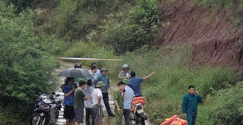 Khu vực ngầm Thanh Sơn (xã Khuất Xá, Lạng Sơn) được cho là nơi có hai người bị lũ cuốn
