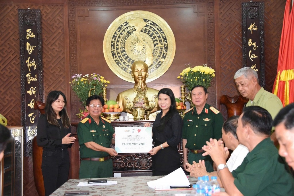 Tiếp nhận kinh phí từ nhà tài trợ