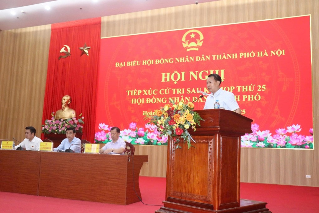 Chủ tịch UBND các phường Hoàng Mai làm rõ vấn đề thuộc thẩm quyền