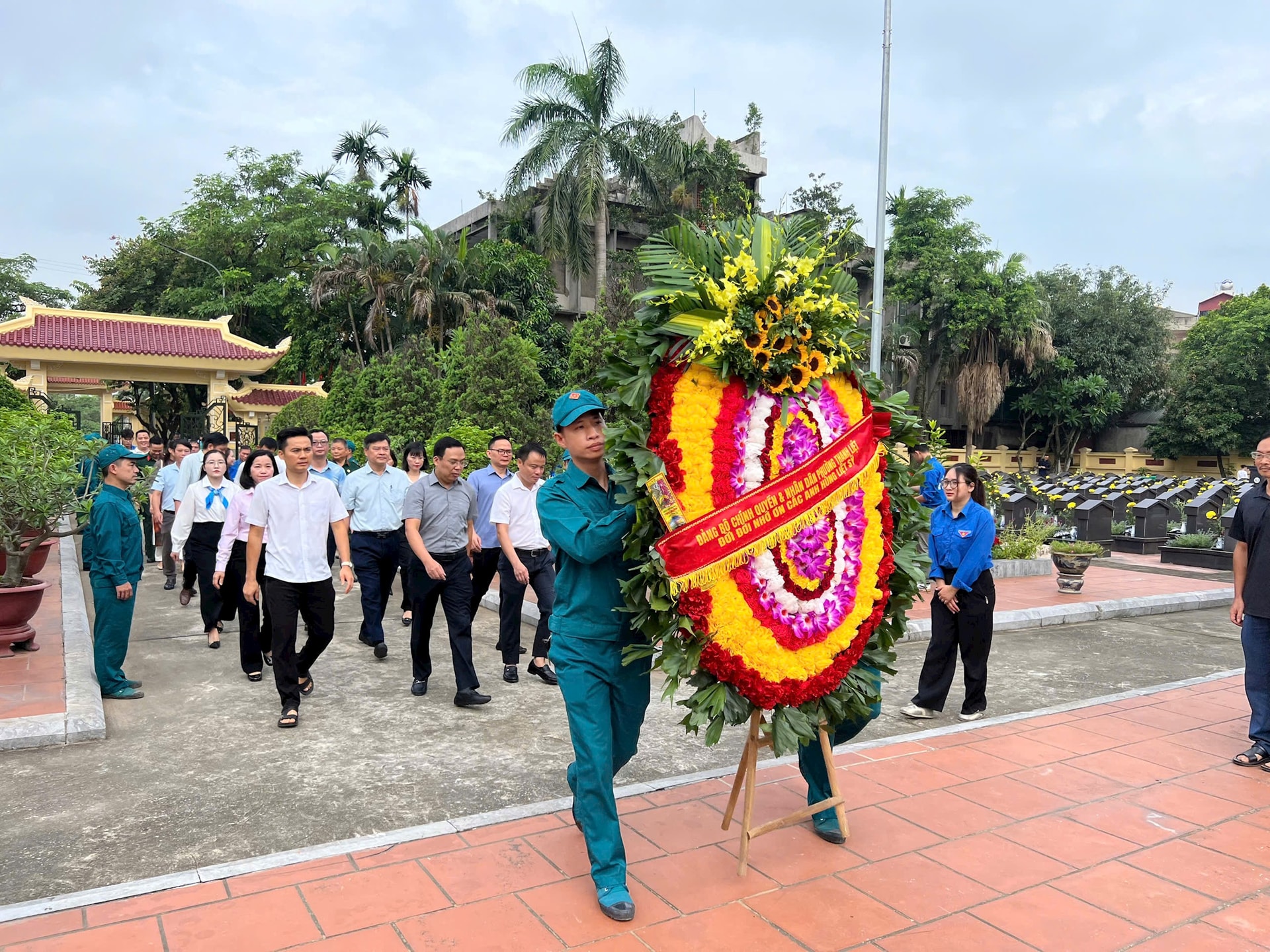 Lãnh đạo phường Thanh Liệt làm 