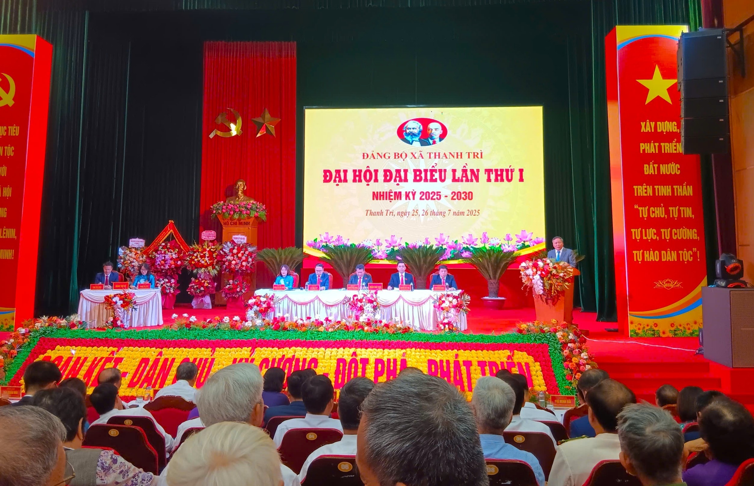 Đại hội đại biểu Đảng bộ xã Thanh Trì lần thứ I: Khẳng định khát vọng đổi mới