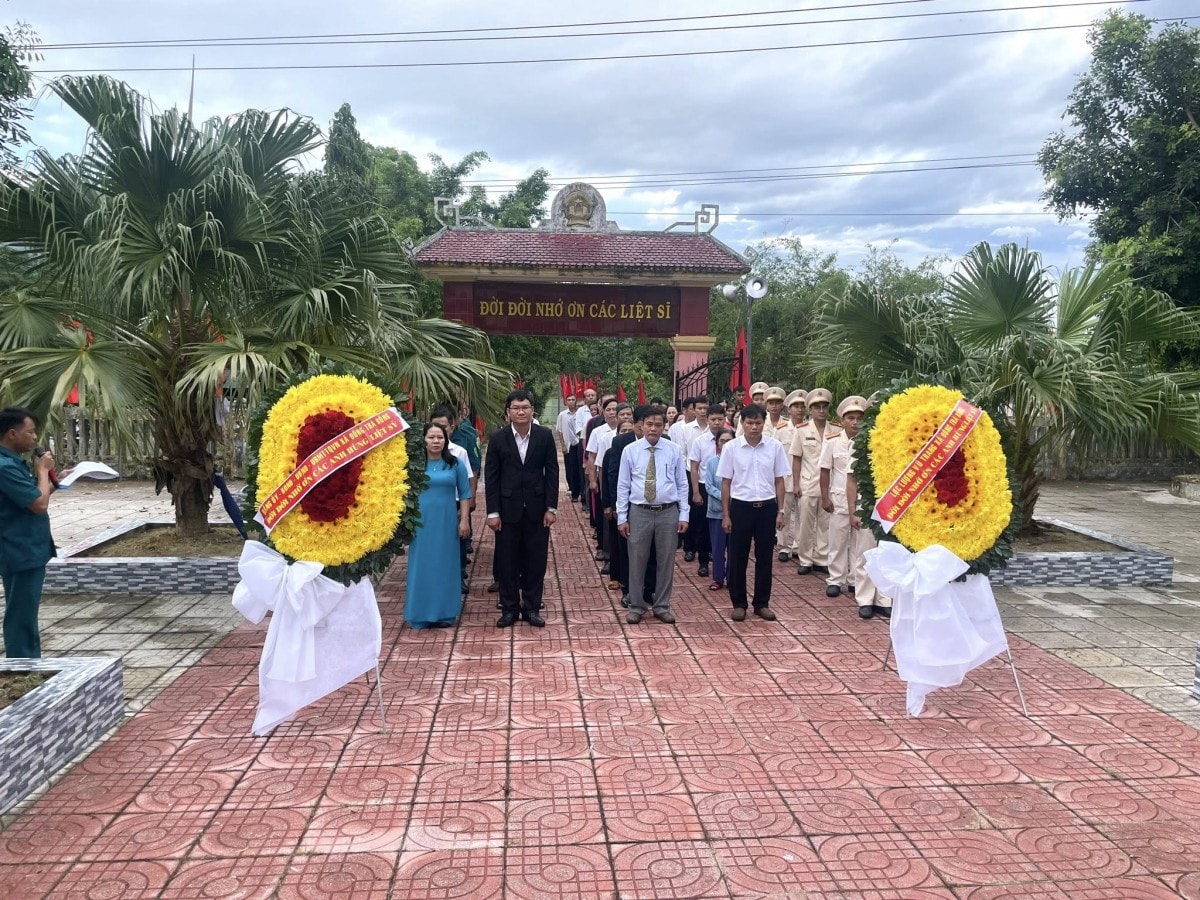 Miền đất hương quế anh hùng và những nghĩa cử tri ân tháng Bảy