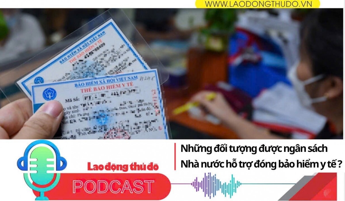 Những đối tượng được ngân sách Nhà nước hỗ trợ đóng bảo hiểm y tế